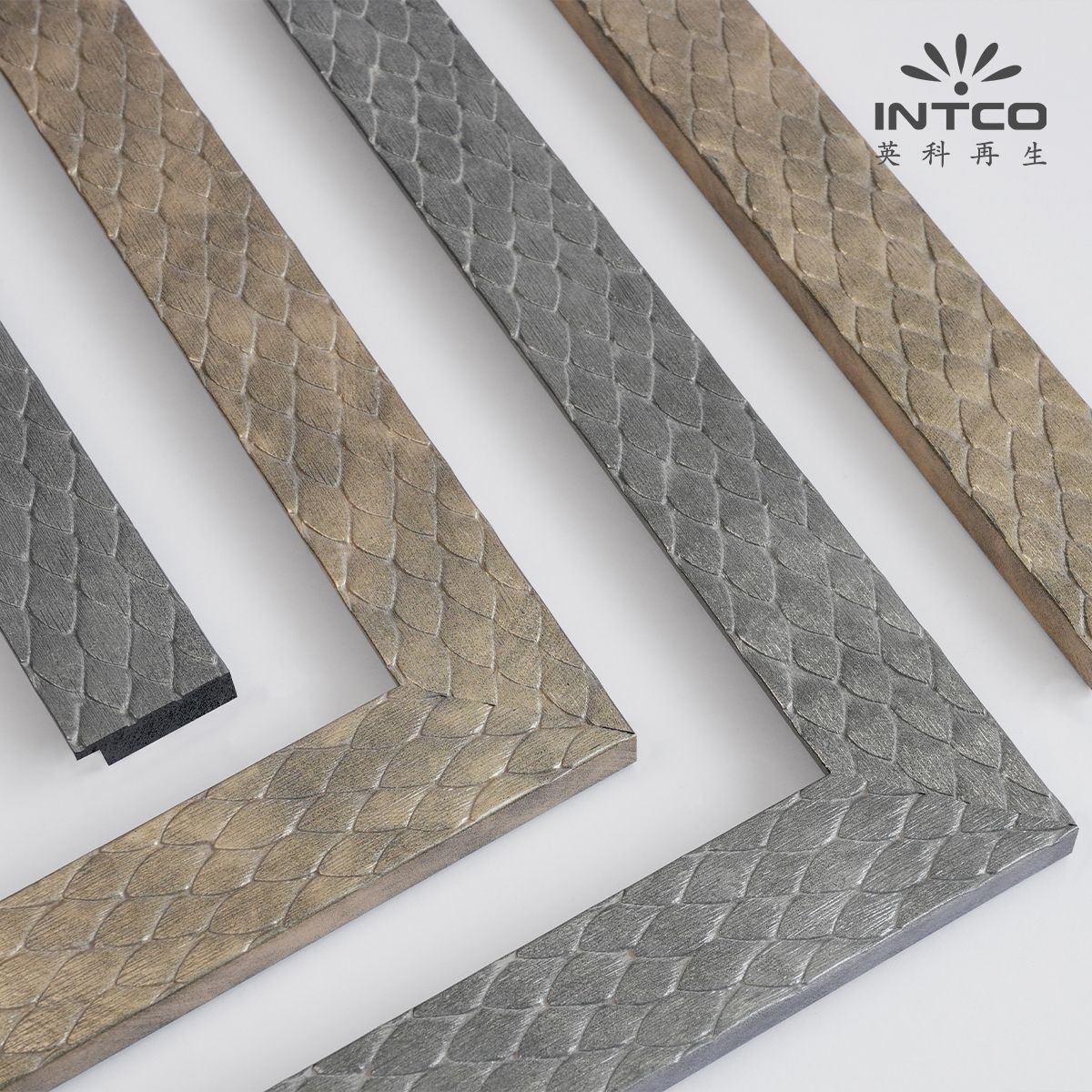 Picture frames made from recycled EPS