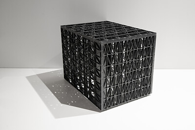 The regranulate for the soakaway crates comes from the Atando Cabos initiative in Chile with the participation of EREMA's Chilean customer Comberplast.